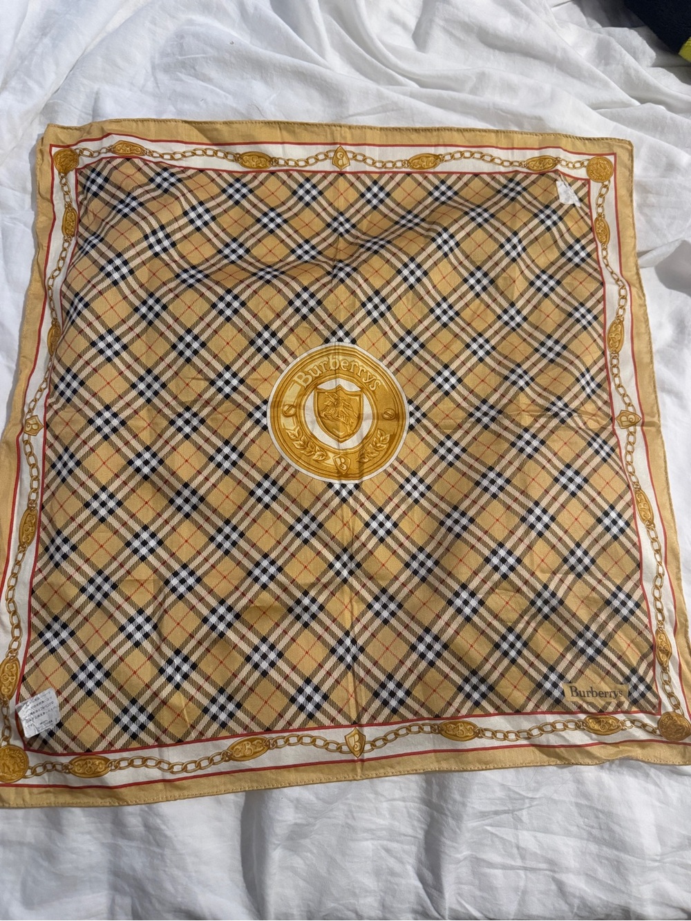 Vintage Burberrys Prorsum Novacheck Scarf